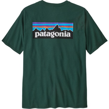 Patagonia Men's P-6 Logo Responsibili-Tee  Green XXL