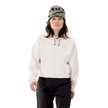 Arc'teryx Emblem Fleece Full-Zip Crop Hoody - Women's 2