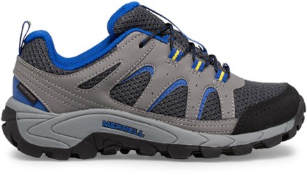 Merrell Oakcreek Low Lace Waterproof Shoes - Charcoal - Kids' | REI Co-op