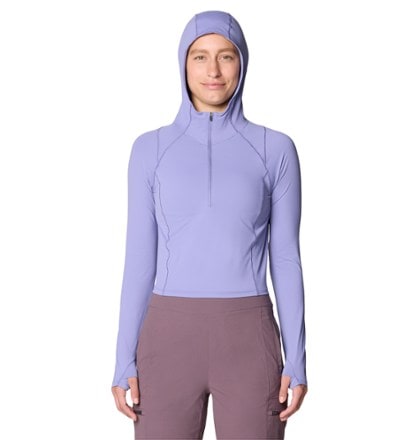 Mountain Hardwear Crater Lake Crop Zip Top - Women's 4