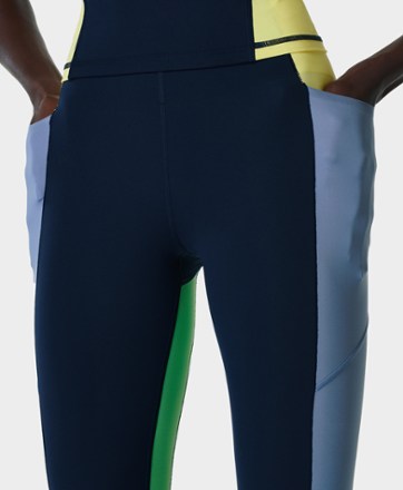 Sweaty Betty Power High-Waist Color-Block Leggings - Women's 5