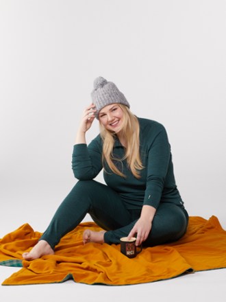 Smartwool Classic Thermal Merino Quarter-Zip Base Layer Top - Women's Plus Sizes 3