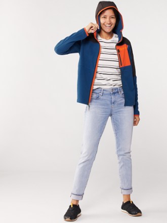 Cotopaxi Abrazo Hooded Full-Zip Fleece Jacket - Women's 1