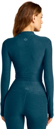 Beyond Yoga Featherweight Moving On Cropped Pullover - Women's 1