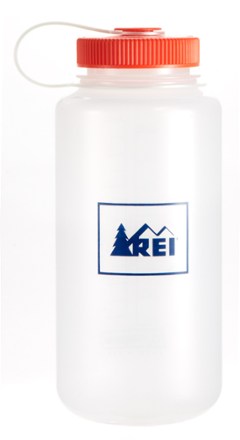 Rei Co-op Nalgene Sustain Graphic Wide-Mouth Water Bottle - 32 fl. oz. Blue