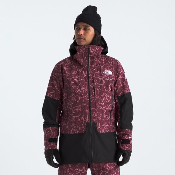 On Body Image of color Alpine Plum Glacial Print