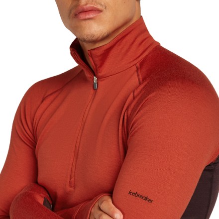 Icebreaker Merino 260 ZoneKnit Long-Sleeve Half-Zip Base Layer Top - Men's 5