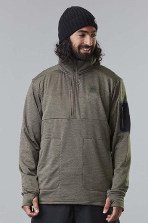 Picture Organic Clothing Bake Grid Quarter-Zip Fleece - Men's 1