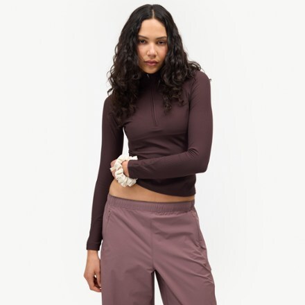 Halfdays Julie Ribbed Quarter-Zip Top - Women's 5