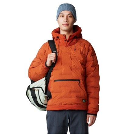 Mountain Hardwear StretchDown Popover Down Hoodie - Men's 7