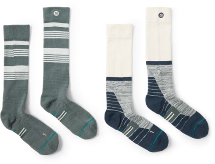 Stance Freeton Snow Midweight Socks - Men's - 2 Pairs 0
