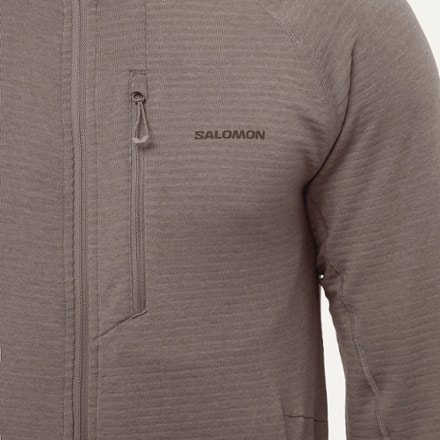 Salomon Essential Lightwarm Full-Zip Fleece Jacket - Men's 4
