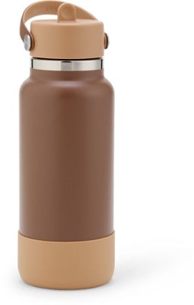 Hydro Flask Wide-Mouth Vacuum Water Bottle with Flex Straw Cap - 32 fl. oz. - Limited Edition Back view