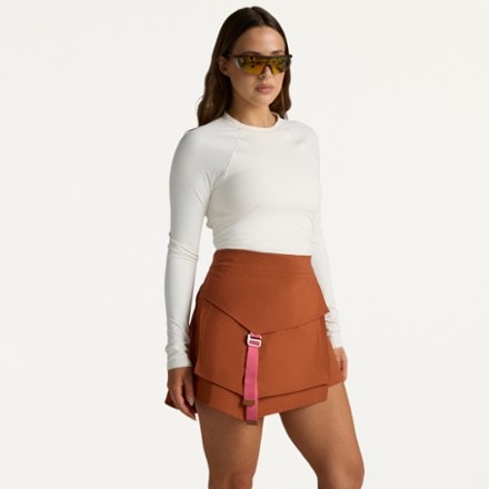 SENIQ Trailmix Hike Cargo Skort - Women's 3