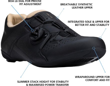 Shimano RC3 Road Cycling Shoes - Women's 7