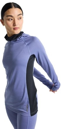 Burton Midweight X Base Layer Long Neck Hoodie - Women's 4