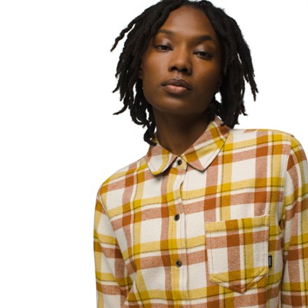 prAna Golden Canyon Flannel Shirt - Women's 4
