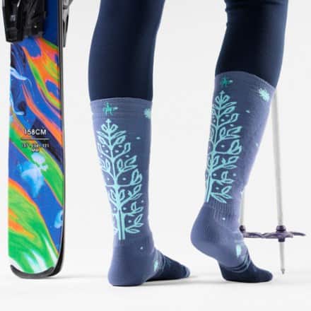 Smartwool Ski Full Cushion Ice Blossom Over the Calf Socks - Women's 1