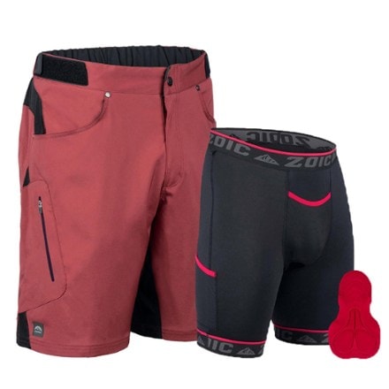 Zoic Ether 9" Bike Shorts with Essential Liner - Men's 0