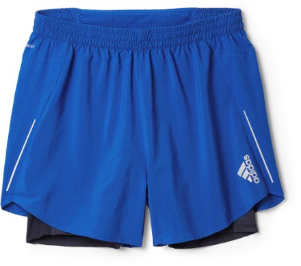 adidas Designed 4 Running 2-in-1 Shorts - Mens
