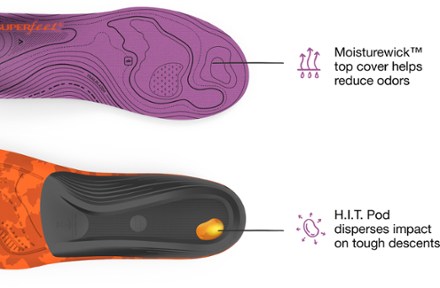 Superfeet Hike Support Insoles - Women's 5