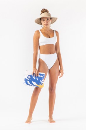 ALOHA Collection Algue Mid Pouch in Paloma 3