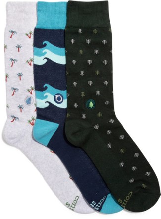 Conscious Step Protect the Planet Socks Gift Box - 3 Pairs 0