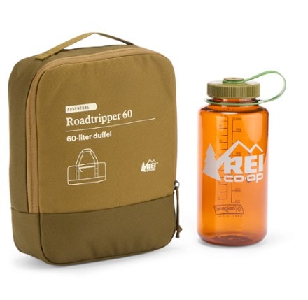 REI Co-op Roadtripper 60 Duffel Stuff sack (32 fl oz. bottle not included)