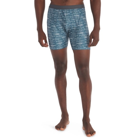 On Body Image of color Steel Blue Fish