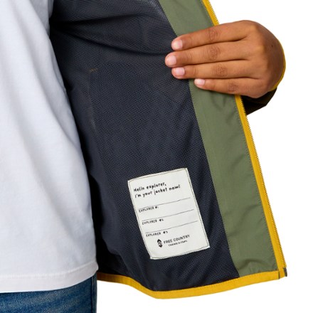 Free Country Easy Hiking Windshear Jacket with Mesh Lining - Kids' 5