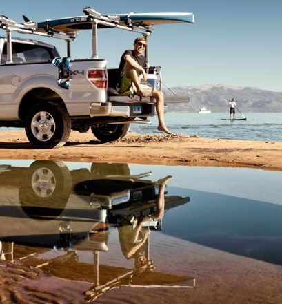 Thule Xsporter Pro Truck Rack In Use