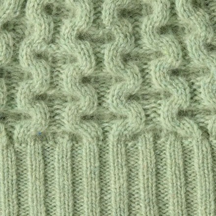 NEW PATAGONIA unisex coastal cable beanie in lichen green Patagonia Coastal Cable Knit Beanie - Lichen Green | Krizia  main image 4