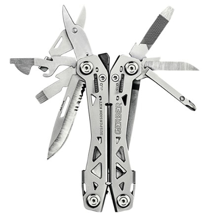 Gerber Suspension NXT Silver Multi-Tool and Paraframe I Silver Folding Knife 2