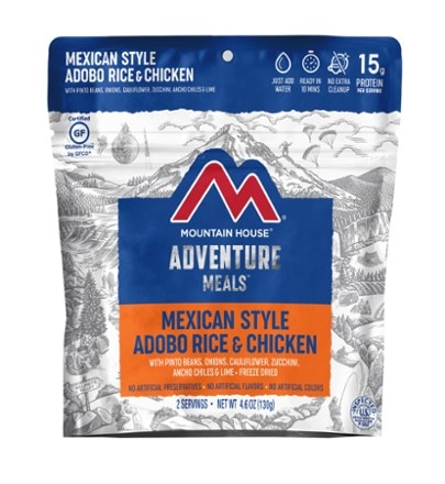 Mountain House Mexican Style Adobo Rice & Chicken - 2 Servings 0