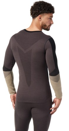 Smartwool Intraknit Thermal Merino Colorblock Crew Base Layer Top - Men's 2