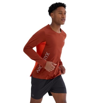 Arc'teryx Norvan DownWord Logo Long-Sleeve Shirt - Men's 5