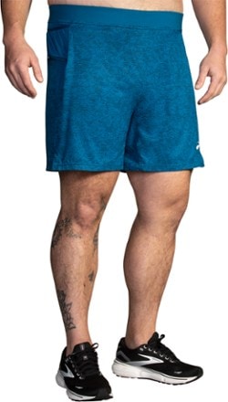 Brooks Sherpa 2-in-1 Shorts - Men's 7" Inseam 1