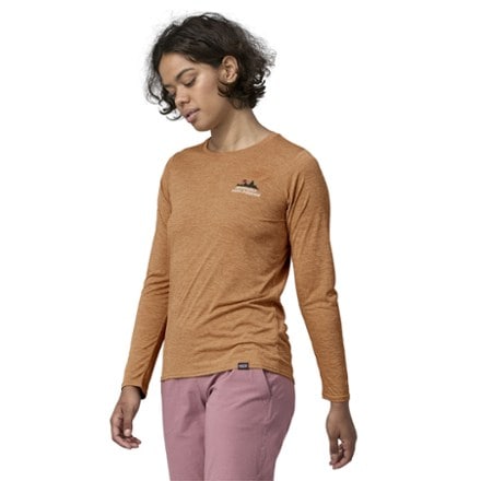 Patagonia Capilene Cool Daily Graphic Lands Long-Sleeve Shirt - Women's 1
