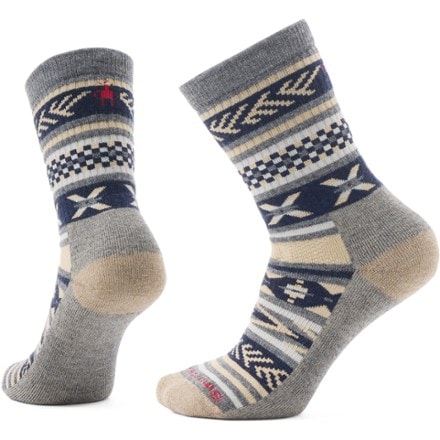 Smartwool Everyday Cozy Cabin Games Crew Socks 0