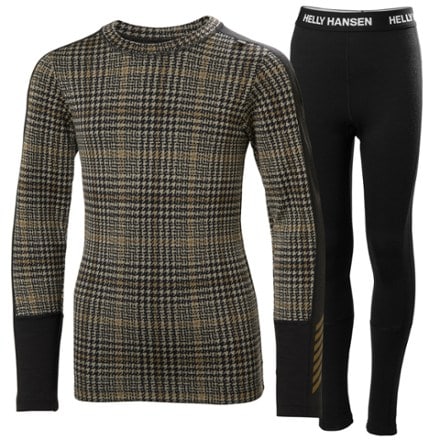 Helly Hansen Graphic Lifa Merino Base Layer Set - Kids' 0