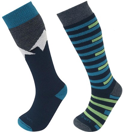 Lorpen Merino Ski Socks - 2 Pairs - Kids' 0