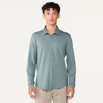 Vuori Long-Sleeve Ponto Button Down Shirt - Men's 1