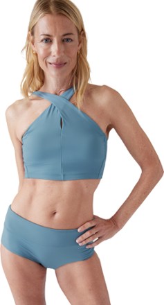 Athleta Crossed Bikini Swimsuit Top A-C - Women's 0
