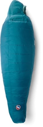 Big Agnes Sidewinder SL 20 Sleeping Bag - Women's Full length zipped (Lyons Blue/Teal)