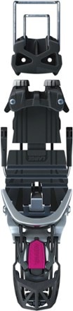 Rottefella NTN Freedom Telemark Bindings - 110 mm Overhead View (Black)