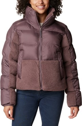 Columbia Leadbetter Point Sherpa Fleece Hybrid Insulated Jacket - Women\'s |  REI Co-op