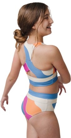 Nani Swimwear Mini Cut Back Crop Swimsuit Set - Girls' 2