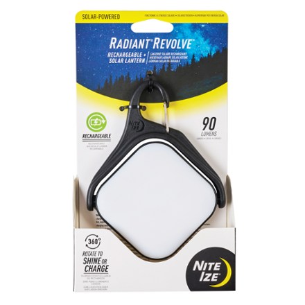 Nite Ize Radiant Revolve Rechargeable + Solar Lantern 5