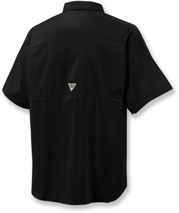 Columbia PFG Tamiami II Shirt - Men's Back view (Black)