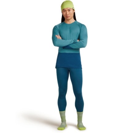Icebreaker 200 ZoneKnit Long-Sleeve Crewe Base Layer Top - Men's 4
